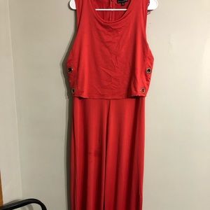 Red Jumpsuit w/o belt
